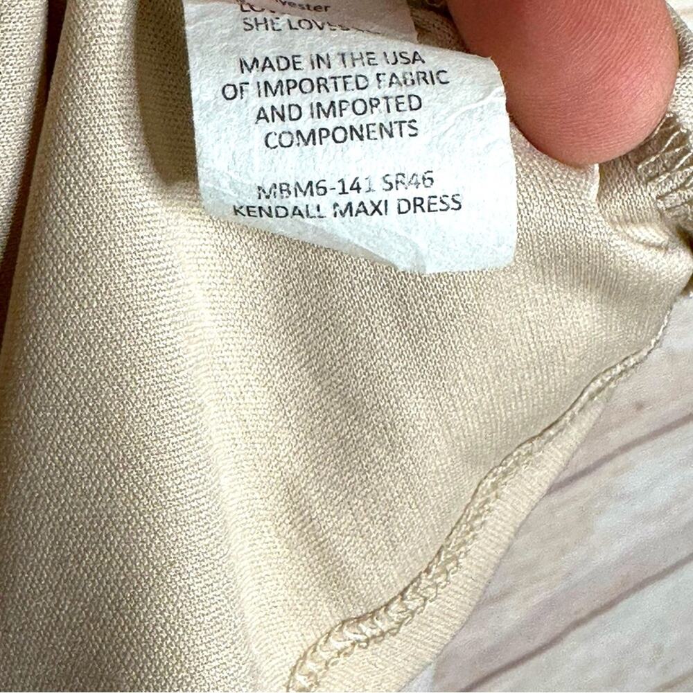 Show Me Your Mumu Maxi Kendall Dress - NEUTRAL BEIGE - Picture 11 of 15
